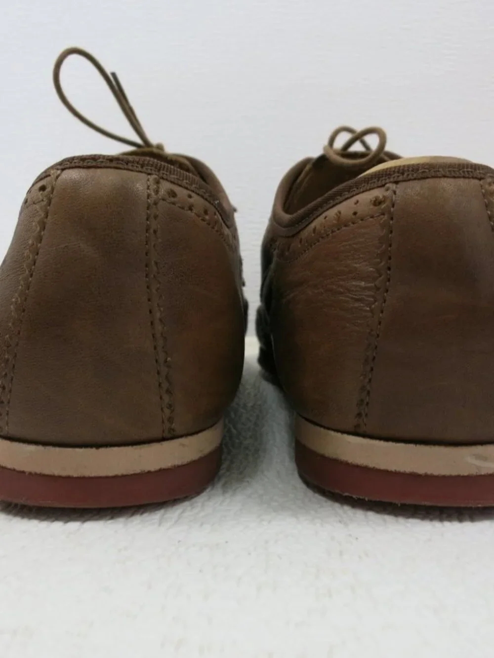 Zara Oil Tanned Brogue Leather Comfort Dress Men's Footwear Oxfords Shoes 43/10